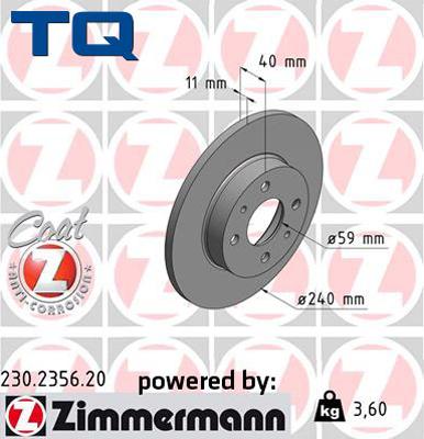 TQ 222655 - Brake Disc autospares.lv