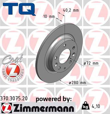 TQ 222747 - Brake Disc autospares.lv