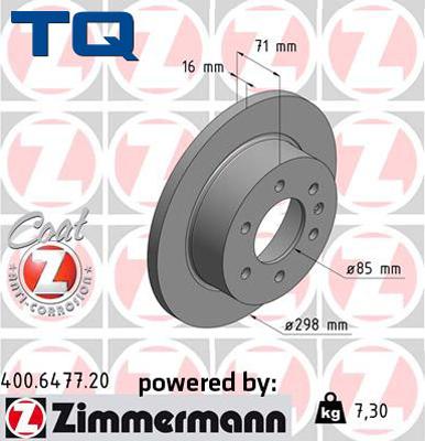 TQ 222758 - Brake Disc autospares.lv