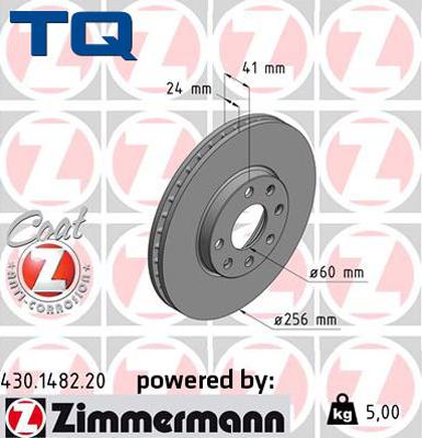 TQ TQ-BD0068 - Brake Disc autospares.lv