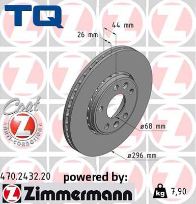 TQ 222780 - Brake Disc autospares.lv