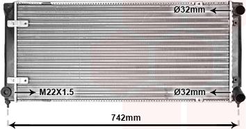 TQ TQ-49002009 - Radiator, engine cooling autospares.lv