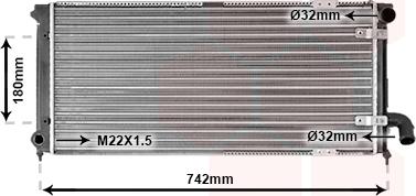 TQ TQ-49002028 - Radiator, engine cooling autospares.lv