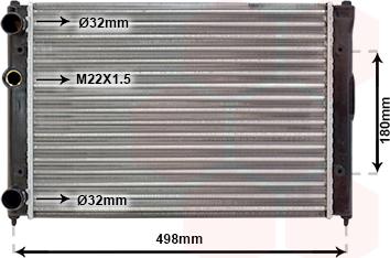 TQ TQ-49002022 - Radiator, engine cooling autospares.lv