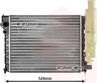 TQ TQ-40002092 - Radiator, engine cooling autospares.lv