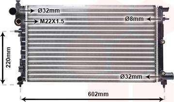 TQ TQ-40002004 - Radiator, engine cooling autospares.lv