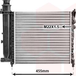 TQ TQ-40002073 - Radiator, engine cooling autospares.lv