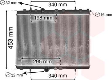 TQ TQ-40002290 - Radiator, engine cooling autospares.lv