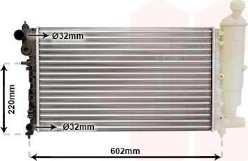 TQ TQ-40002262 - Radiator, engine cooling autospares.lv