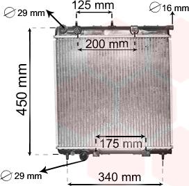 TQ TQ-40002288 - Radiator, engine cooling autospares.lv