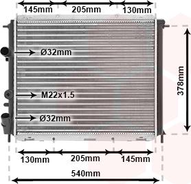 TQ TQ-43002258 - Radiator, engine cooling autospares.lv