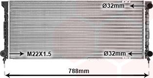 TQ TQ-58002066 - Radiator, engine cooling autospares.lv