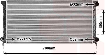 TQ TQ-58002072 - Radiator, engine cooling autospares.lv