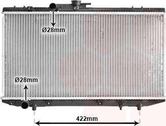 TQ TQ-53002150 - Radiator, engine cooling autospares.lv