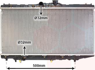 TQ TQ-53002123 - Radiator, engine cooling autospares.lv