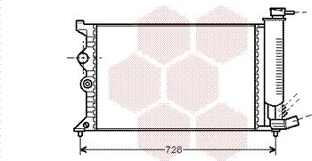 TQ TQ-09002068 - Radiator, engine cooling autospares.lv