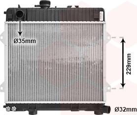 TQ TQ-06002031 - Radiator, engine cooling autospares.lv