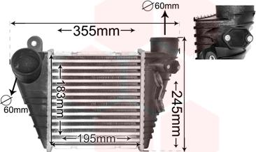 TQ TQ-03004172 - Intercooler, charger autospares.lv