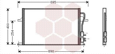 TQ TQ-18005259 - Condenser, air conditioning autospares.lv