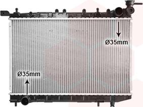 TQ TQ-13002174 - Radiator, engine cooling autospares.lv