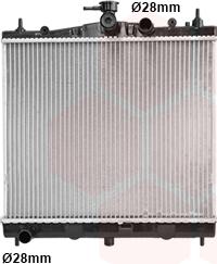 TQ TQ-13002210 - Radiator, engine cooling autospares.lv