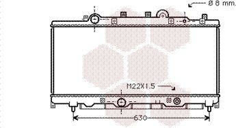 TQ TQ-17002148 - Radiator, engine cooling autospares.lv