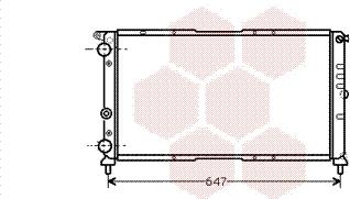 TQ TQ-17002142 - Radiator, engine cooling autospares.lv