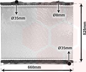 TQ TQ-83002055 - Radiator, engine cooling autospares.lv