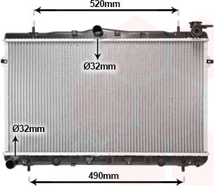 TQ TQ-82002043 - Radiator, engine cooling autospares.lv