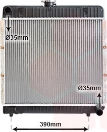 TQ TQ-30002042 - Radiator, engine cooling autospares.lv