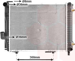 TQ TQ-30002069 - Radiator, engine cooling autospares.lv