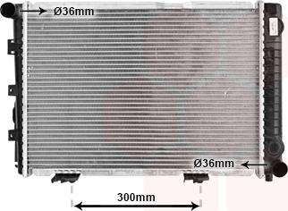 TQ TQ-30002067 - Radiator, engine cooling autospares.lv