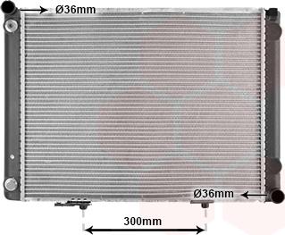 TQ TQ-30002074 - Radiator, engine cooling autospares.lv