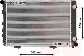 TQ TQ-30002110 - Radiator, engine cooling autospares.lv