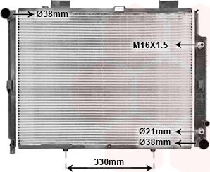 TQ TQ-30002189 - Radiator, engine cooling autospares.lv