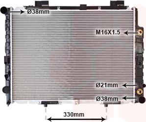 TQ TQ-30002283 - Radiator, engine cooling autospares.lv