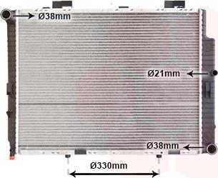 TQ TQ-30002287 - Radiator, engine cooling autospares.lv