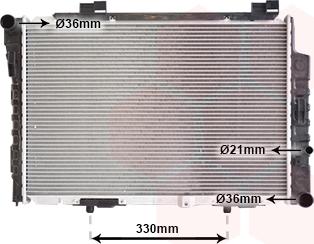 TQ TQ-30002234 - Radiator, engine cooling autospares.lv