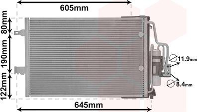 TQ TQ-37005369 - Condenser, air conditioning autospares.lv