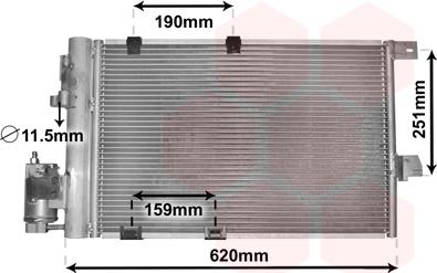 TQ TQ-37005251 - Condenser, air conditioning autospares.lv