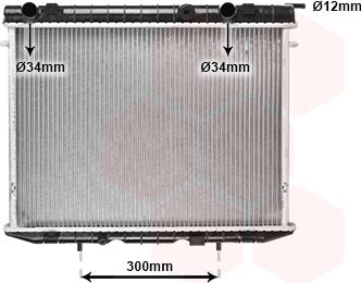 TQ TQ-37002213 - Radiator, engine cooling autospares.lv