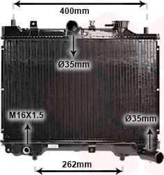 TQ TQ-27002023 - Radiator, engine cooling autospares.lv