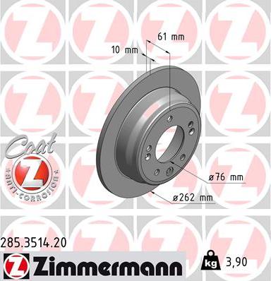 TQ TQ-BD0553 - Brake Disc autospares.lv