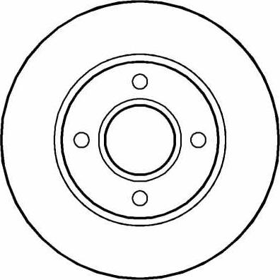 TQ TQ-DP083 - Brake Disc autospares.lv