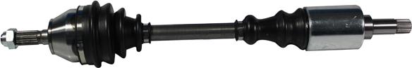 TQ TQ-P245004 - Drive Shaft autospares.lv