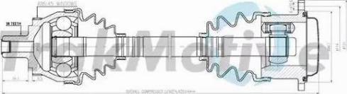 TrakMotive 30-0010 - Drive Shaft autospares.lv