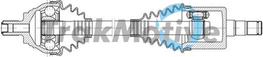 TrakMotive 30-1417 - Drive Shaft autospares.lv