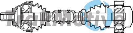 TrakMotive 30-1688 - Drive Shaft autospares.lv