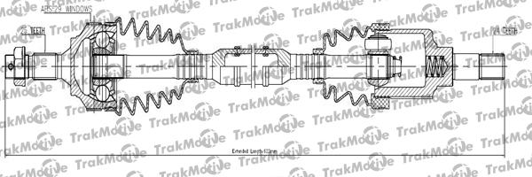 TrakMotive 30-1226 - Drive Shaft autospares.lv