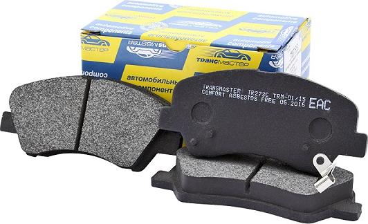 Transmaster TR273C - Brake Pad Set, disc brake autospares.lv